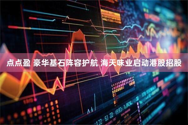 点点盈 豪华基石阵容护航 海天味业启动港股招股