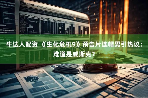 牛达人配资 《生化危机9》预告片连帽男引热议：难道是威斯克？
